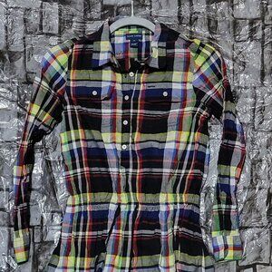 Ralph Lauren kids flannel dress size 14